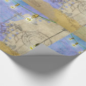 Steampunk Mechanische Edison Light Architect Cadeaupapier (Hoek)