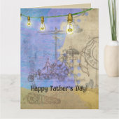 Steampunk Mechanische Edison Light Architect Kaart (Voorkant)