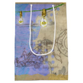 Steampunk Mechanische Edison Light Architect Medium Cadeauzakje (Achterkant)