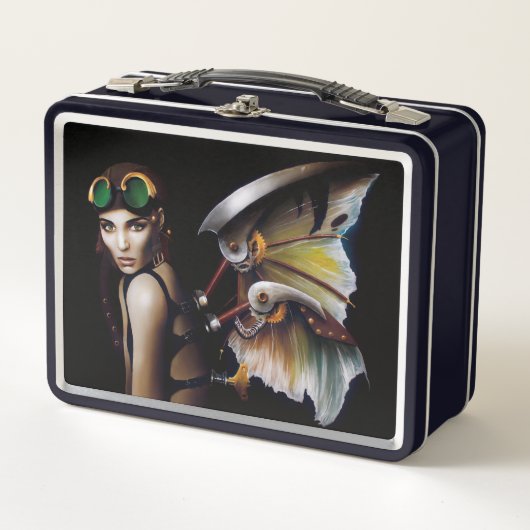 Steampunk mechanische fee (Voorkant)