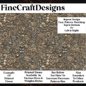 Steampunk Mechanische Patroon Rust BM9 Decoupage Tissuepapier