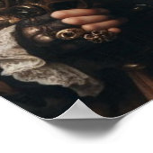 Steampunk Meisjes - Fietsclub 05 Poster (Hoek)