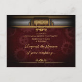 Steampunk, messing en marineschip briefkaart (Voorkant)