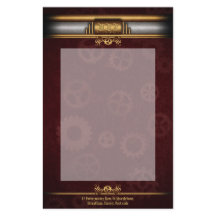 Steampunk, messing en marroon