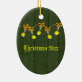 Steampunk Metaal Boom  Ornament (Achterkant)