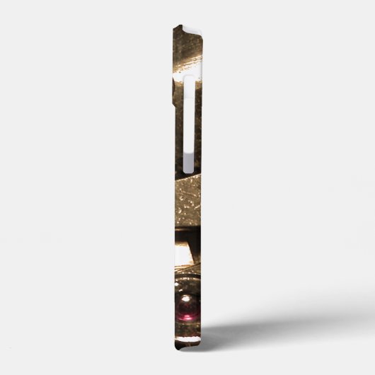 Steampunk Metaal Clock Gears Case-Mate iPhone Case (Achterkant / Links)