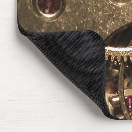 Steampunk Metaal Clock Gears Muismat (Hoek)