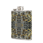 Steampunk Metal Gears Heupfles (Links)