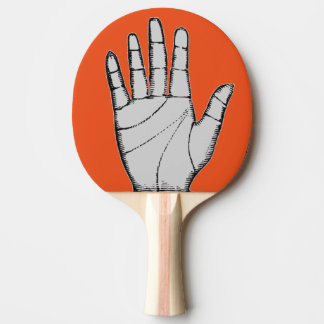  Steampunk Metal Hand Tafeltennisbatje