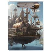 Steampunk Metropolis | Klembord (Voorkant)
