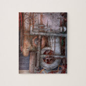 Steampunk - Mijn nieuwe en verbeterde machine Legpuzzel (Verticaal)