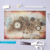 Steampunk Mixed Media Tissuepapier (Craft)