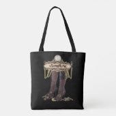 Steampunk mode boots tote bag (Achterkant)