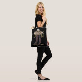 Steampunk mode boots tote bag (Op model)