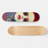 Steampunk Mode Diva Girl Persoonlijk Skateboard (Horizontaal)