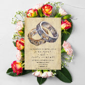 Steampunk Modern Rings Minimalistisch Kaart