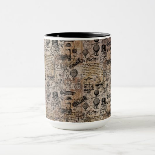  Steampunk Mok (Midden)