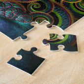 Steampunk - Mooi als een pauw Legpuzzel (Zijkant)