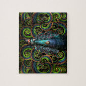 Steampunk - Mooi als een pauw Legpuzzel (Verticaal)
