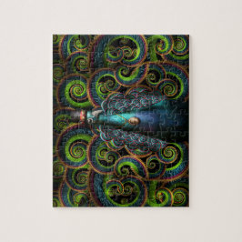 Steampunk - Mooi als een pauw Legpuzzel