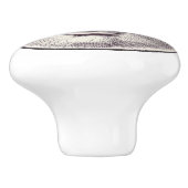  Steampunk Moon Face Keramische Knop (Zijkant)