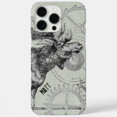 Steampunk Moose Wildlife Case-Mate iPhone Case (Achterkant)