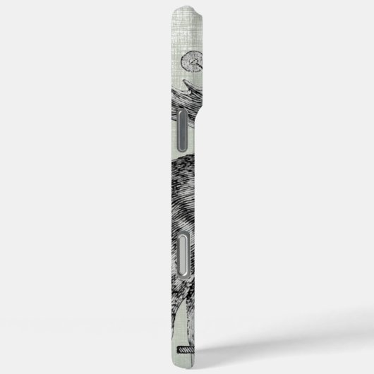 Steampunk Moose Wildlife Case-Mate iPhone Case (Achterkant / Rechts)