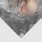 Steampunk Mouse Tissuepapier (Detail)