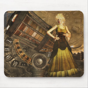Steampunk Mousepad met telescopische dromen Muismat