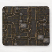 Steampunk Mousepad Muismat (Voorkant)