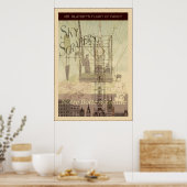 SteamPunk ~ Mr Blatsky's vlucht naar Fancy Poster (Keuken)