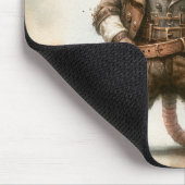 Steampunk Muismat (Hoek)