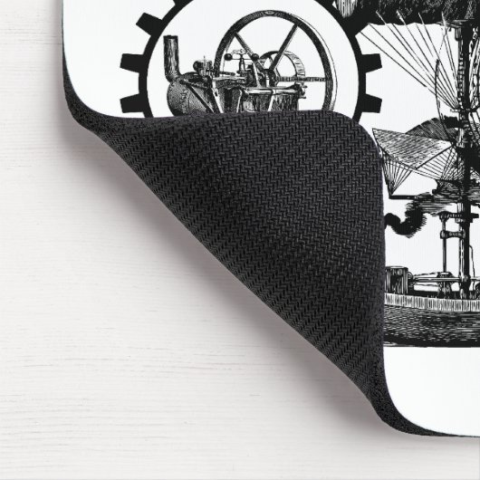 steampunk muismat (Hoek)