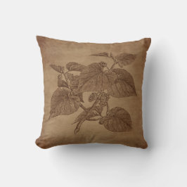 Steampunk  Mulberry graveren Kussen