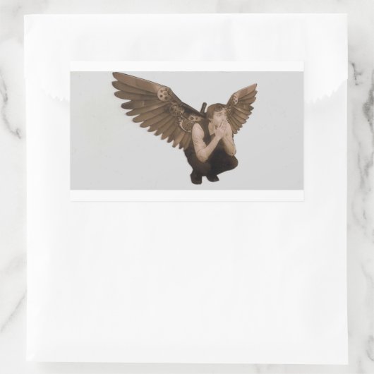 Steampunk Muse sticker (Tas)