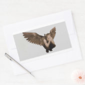 Steampunk Muze sticker (Envelop)