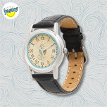 Steampunk Nautical Seahorse Zwart Lederen Horloge<br><div class="desc">Dit prachtige steampunk nautische zeepaardhorloge straalt een Victoriaans charme uit,  versierd met ingewikkelde versnellingen die een nostalgische touch aan het ontwerp toevoegen.</div>
