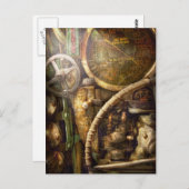 Steampunk - Naval - Bekijk de diepte Briefkaart (Voorkant / Achterkant)