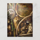 Steampunk - Naval - Bekijk de diepte Briefkaart (Voorkant)