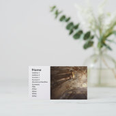 Steampunk - Naval - De noodluik Visitekaartje (Staand voorkant)