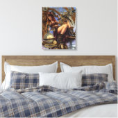 Steampunk Navigator Wrapped Canvas Afdruk (Insitu (Slaapkamer))