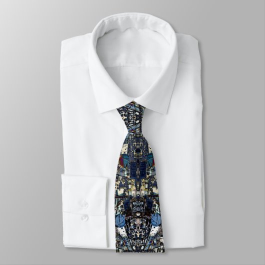 Steampunk Necktie van Whimzwhirled Stropdas (Gebonden)