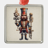 Steampunk Notenkraker Kerst Ornament (Voorkant)
