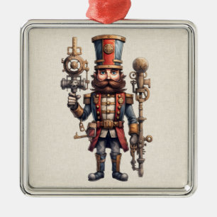 Steampunk Notenkraker Kerst Ornament