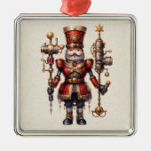 Steampunk Notenkraker Kerst Ornament (Voorkant)