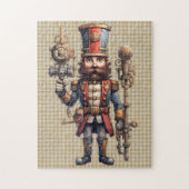 Steampunk Notenkraker Puzzel Legpuzzel (Verticaal)
