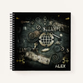 Steampunk Notitieboek (Voorkant)