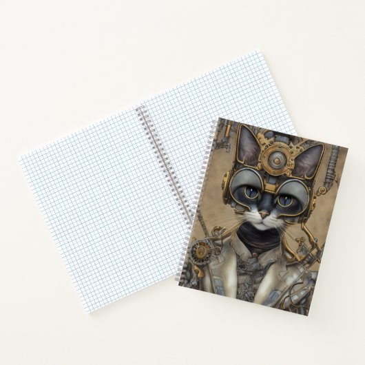 steampunk notitieboek (Binnen)