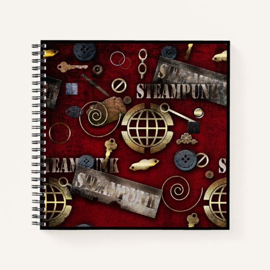 Steampunk Notitieboek (Voorkant)