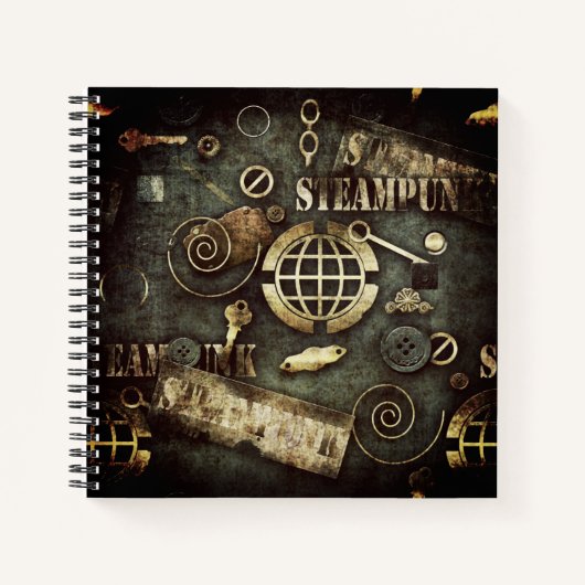 Steampunk Notitieboek (Voorkant)